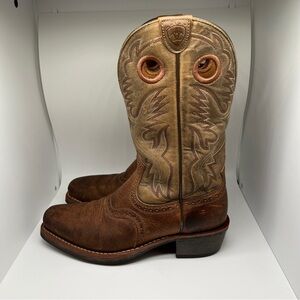 Men’s Ariat Heritage Roughstock Western Boots Size 8D